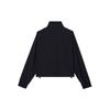 Nike Loose Solid Color Stand Collar Long Sleeve Jacket Women Jacket Black FB5016-010