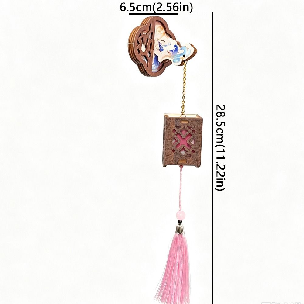 Hollow-Out Mid-Autumn DIY Lantern Fridge Magnet Chinese Style Hand Assemble Lantern Kit New Year