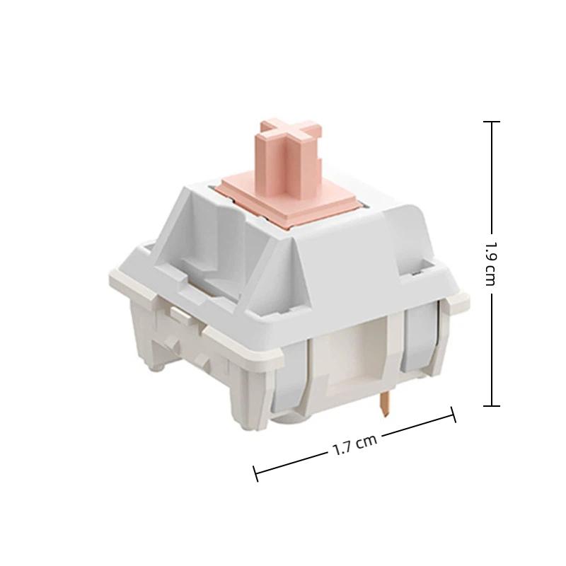 Saint Panda Custom 5-Pin Hot-swappable Keyboard Switch Tactile Mechanical Switch for Keyboard Modding Enthusiasts