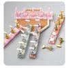 1 Set Iridescent Heart Sequins Magnetic Nail Holder False Tips Practice Stand Nail Art Display Salon Diy Tools