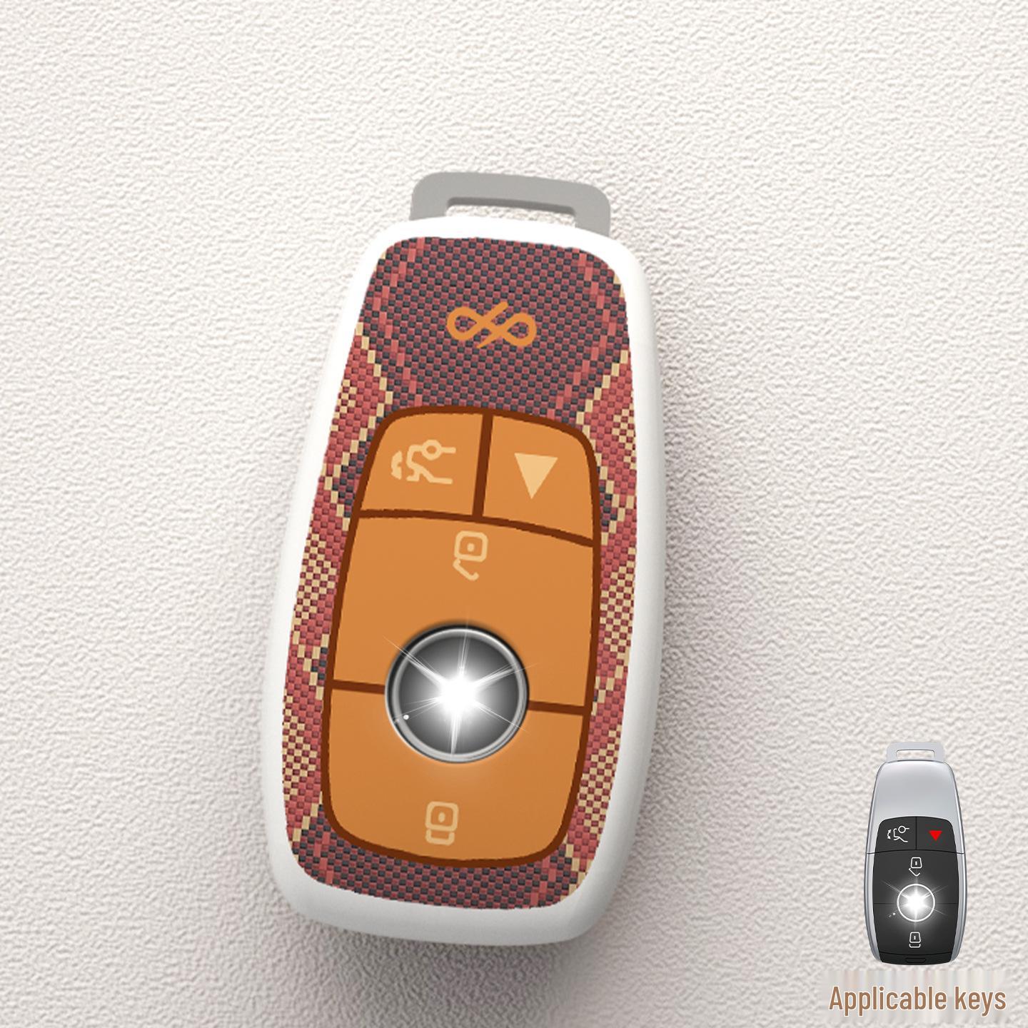 

Mercedes-Benz Key Cover - Fits Models E300L, GLE350, C260L, GLB220, A200L