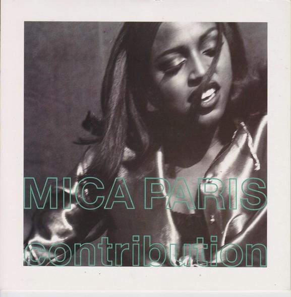 7inch Record MICA PARIS - Contribution BRW188,8783187 4th & Broadway 1990 UK Soul/Funk Used
