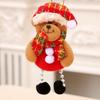 Christmas Tree Small Santa Cloth Pendant Toy