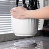 Cutlery Storage Rack Large Capacity 360-degree Rotation Chopsticks Fork Spoon Container Home Supplies