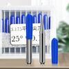 10pcs TungstenSteel Engraving Tools Bits 0.1mm Tip 1/8" Shank for Woodworking SharpCutting Router RotaryTool