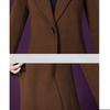 Autumn Winter Korean Woolen Coats Office Lady Overcoat Cashmere Woman Clothes