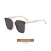 Fashion large frame TR polarized glasses women's high-end versatile UV-proof sunglasses show face small glasses men