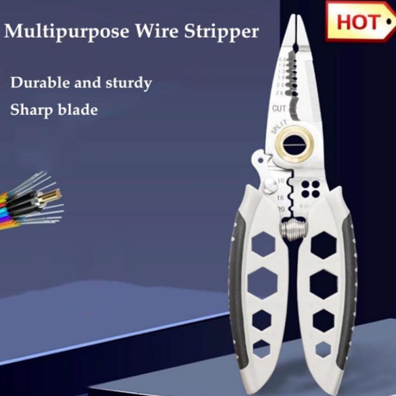 Elbow Wire Stripper Decrustation Pliers Multi Tool Ire Stripper Electric Cable Stripper Cutter Multifunctional Wire Repair Tool