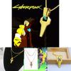 Cyberpunk Runner Davia's Cross Fluorescent Pendant Necklace