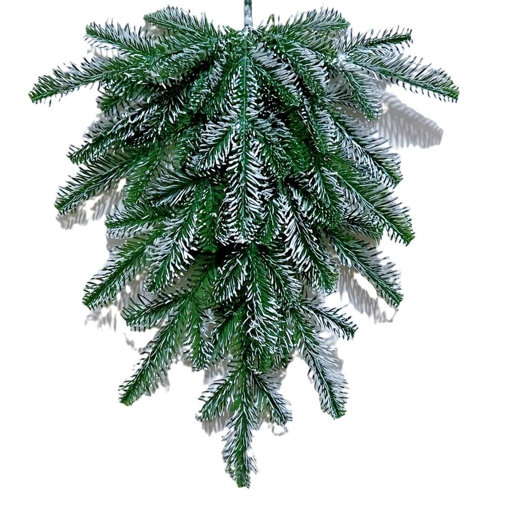 Christmas Inverted Tree, Christmas Door Hanging Wall, Christmas Decoration, Candy, Christmas Tree, Simulated Flower