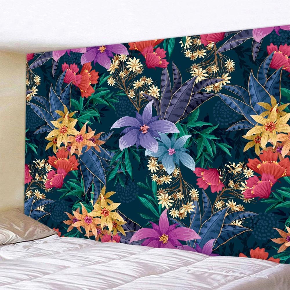 Красивые растения и цветы Искусство Настенные украшения для дома Гобелен Гобелен — фото 4