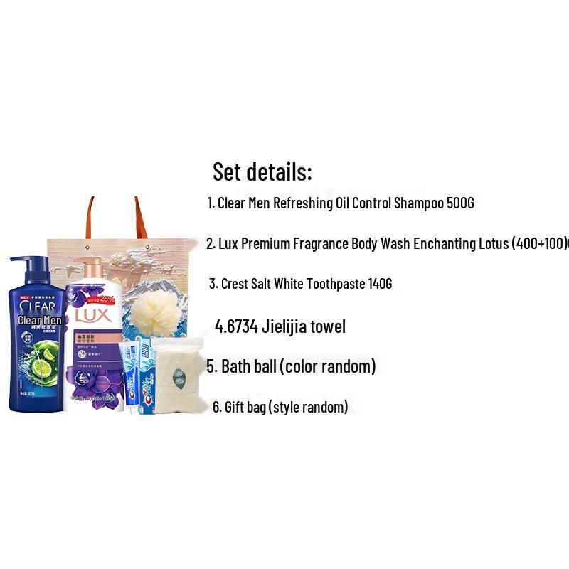 Clear Personal Care Daily Essentials Kit