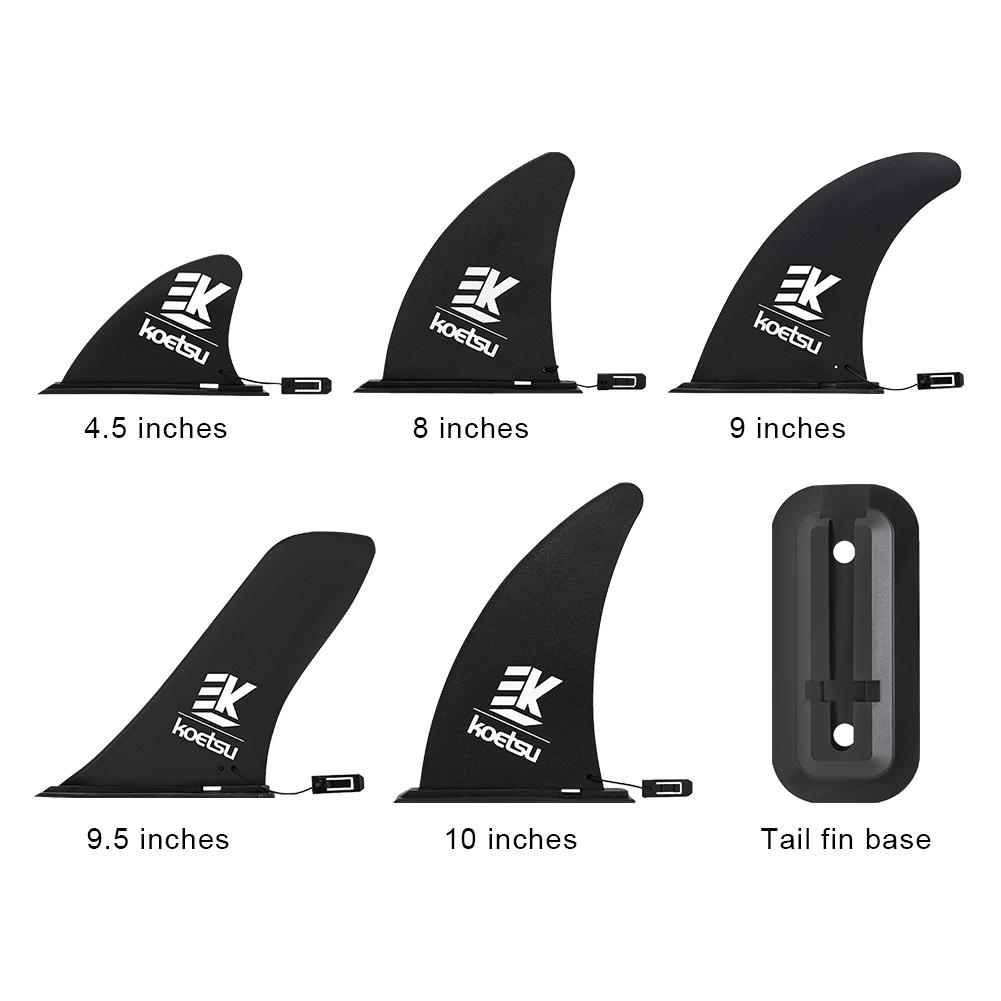 Paddle Board Fin Quick Release Longboard Fin Detachable Surfboard Tail Fin Protective Stand Up Board Fin for Paddle Board