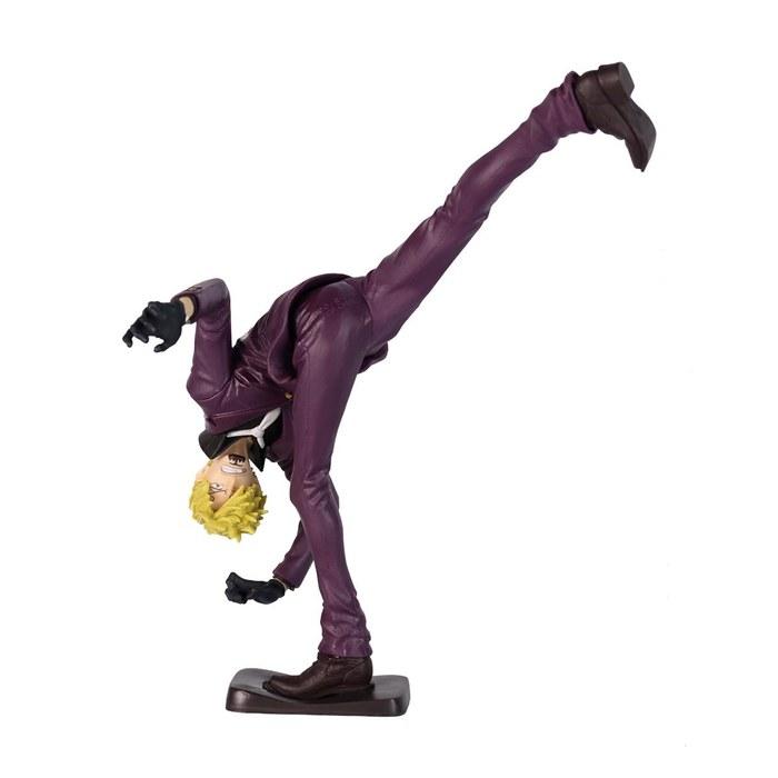 Banpresto One Piece KING OF ARTIST THE SANJI Wano Country Black & White, Red, 23cm