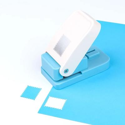 DIY Crafts Stamp Border Punch Handmade Embosser Stamp Embossing Machine Labor-saving Portable Stamp Toothed Puncher