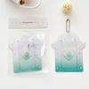 Cute PVC Photo Card Holder Transparent Glitter Kpop Idol Photo Sleeves Lace Tie Protective Display Sleeves Girls Gift