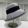 Japanese Cotton And Linen Big Eaves Bucket Hat For Women'S Summer Outdoor Sun Protection, Small Foldable Sun Hat