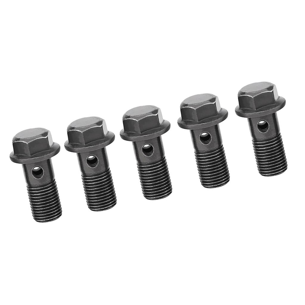 5 Stück Motorrad Banjo-Schrauben & Unterlegscheiben für Bremssattel Hauptzylinder M10 x1.25 M10 * 1.0mm