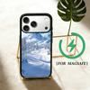Winter Snow mountain  Phone Case For iPhone 17,16,15,14,13,12,Plus,Pro,Max for Magsafe Magnetic Wireless Charging