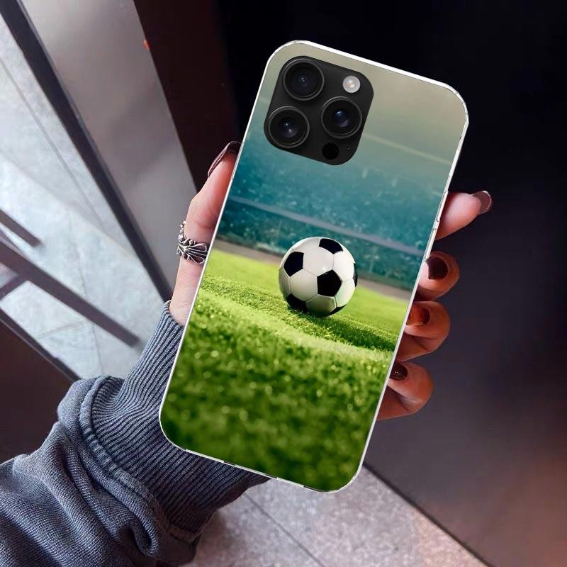 Football Soccer Tactics Time Phone Case For iPhone 17 Air 16 15 Pro Max 14 Plus 13 Mini 12 11 Cover 7 8 SE Silicone Shell Print