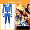 Marvel Fantastic Four Onepiece Costume With Polyester Fabric For Theatrical Performances
