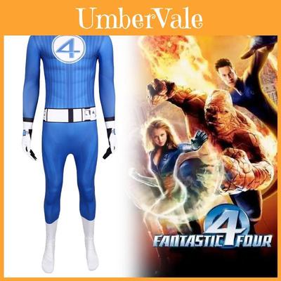 Marvel Fantastic Four Onepiece Costume With Polyester Fabric For Theatrical Performances