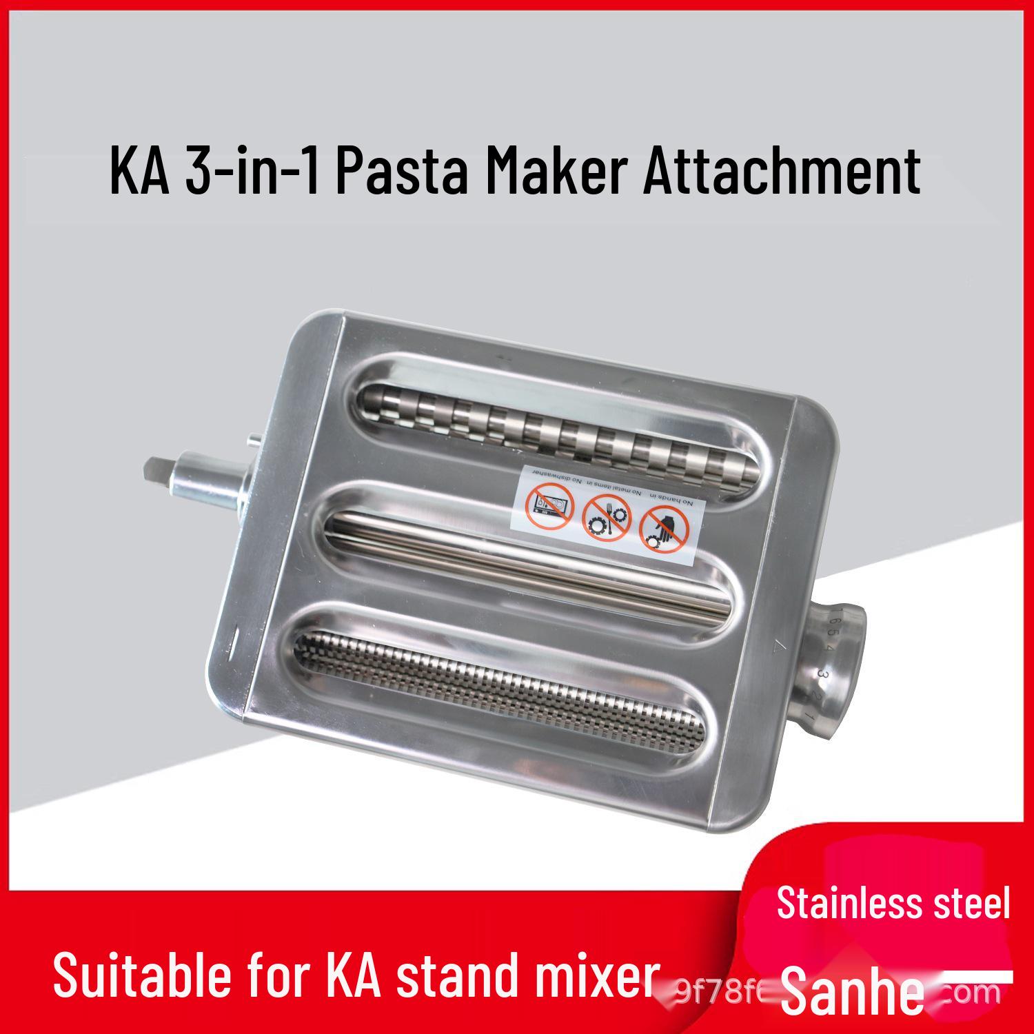 KitchenAid trīsdaļu makaronu griezēju komplekts ar