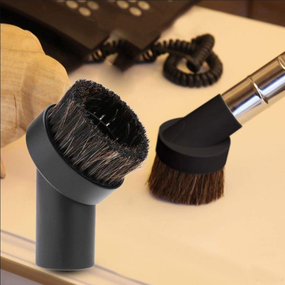 Hose Adapter Cleaner Vacuum Cleaner Parts 25MM Horse Hair Brush Vacuum Attachment Bristles  Brush