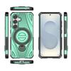 For Samsung Galaxy S26+ Magnetic Case Rotating Kickstand TPU PC Shockproof Phone Back Cover