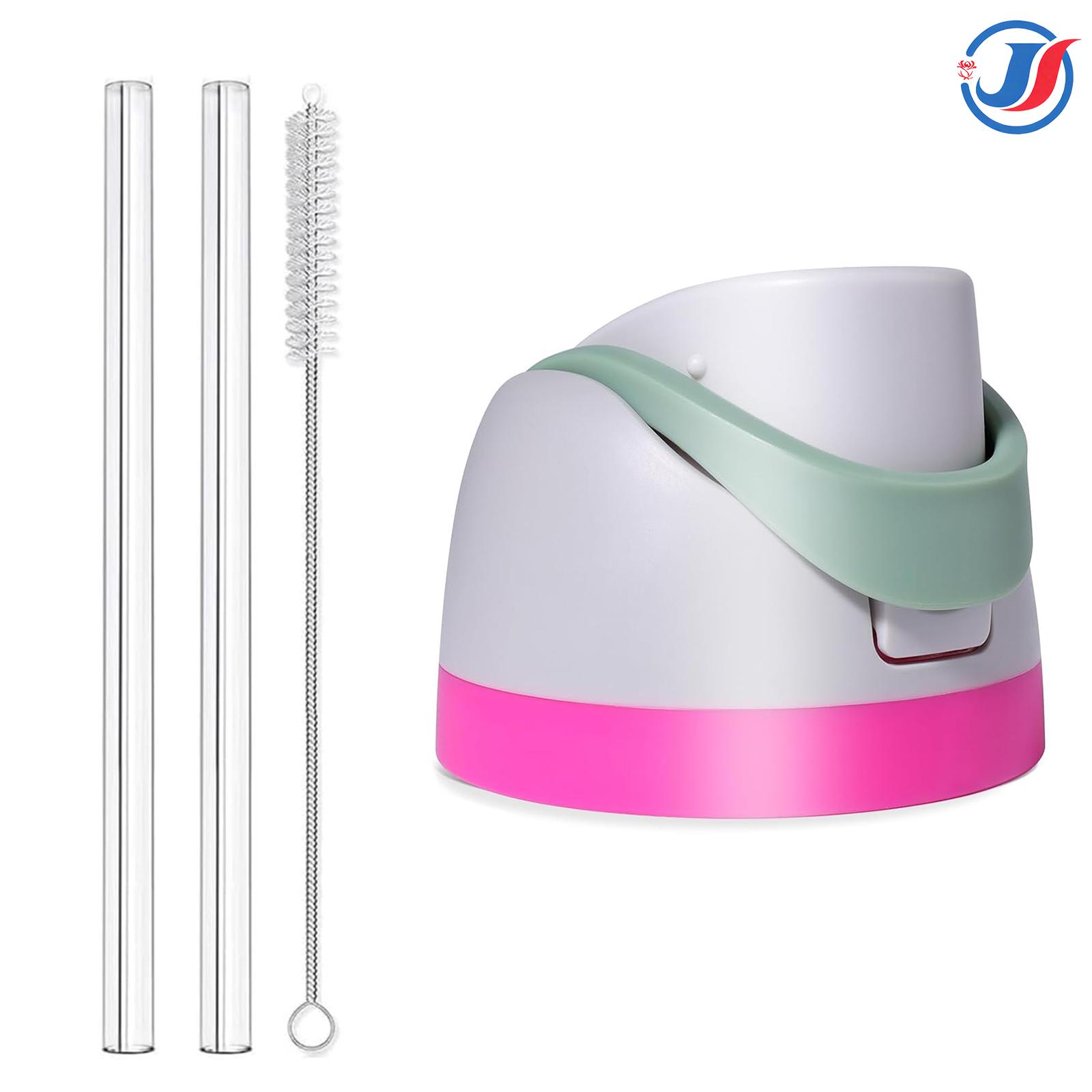 

4pcs/set Premium Replacement Lid for16-40oz Bottles - Leakproof, BPA-Free, Durable Hinge Design (Fits 24/32/40oz)