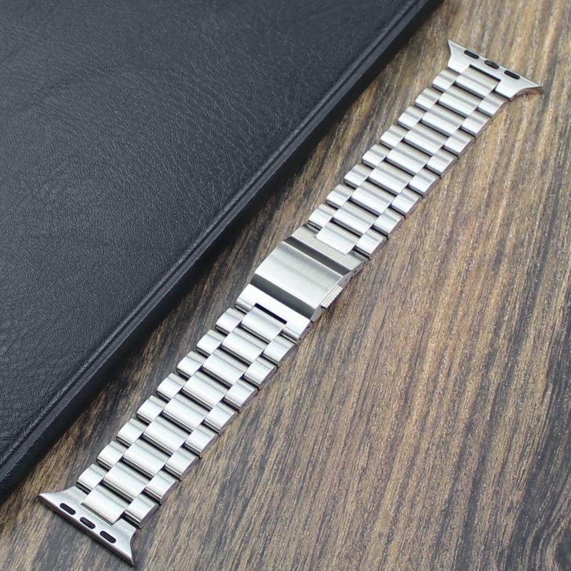 New 316L Stainless Steel Link Bracelet for Smartwatch with Breathable Magnetic Buckle