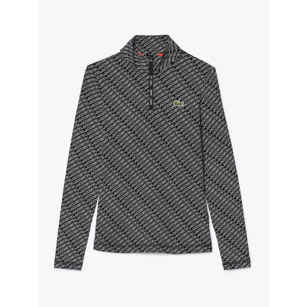 

Lacoste [Только онлайн] Женское поло Slim Fit Monogram с застежкой-молнией на половину длины DF3541 53N 031 Q2NDF3541 53N031