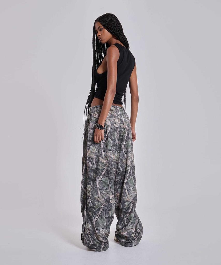 Jeidideuleondeon (U) Woodland Camo Vapor Jogger Khaki