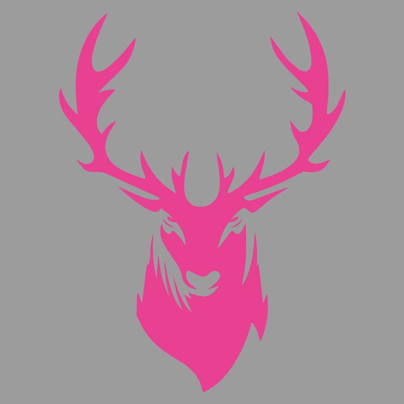 Jungle Deer Head Decals & Bumper Creative&funny Stickers for Cartoon Fans&lover,high Quality for Car Trucks Motorcycles & Laptop