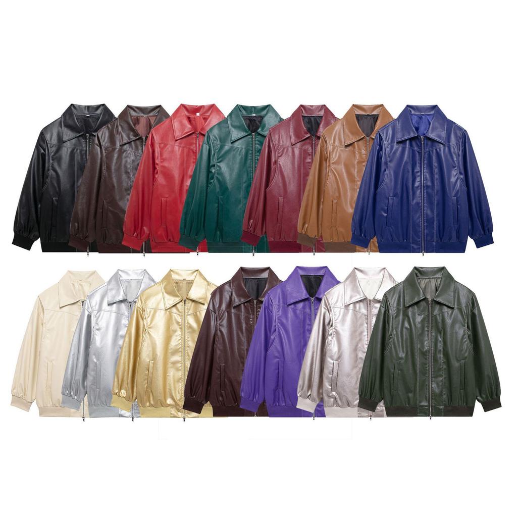 Women's Retro American Long Sleeve Jacket Coat for Autumn/Winter (Style M6285)