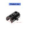 20mm Quick Release Bipod Sling Adapter Rail Mount Base Dovetail Mounting Hunting Tripods Easy Installation Accessories