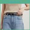 Leather Belt For Women With Alloy Buckle Casual Dress Office Accessory