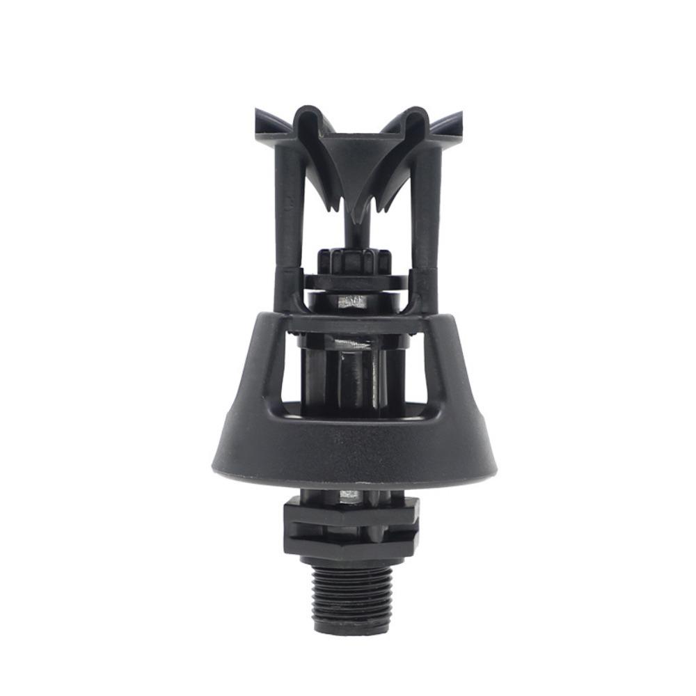 

2pcs 360 Degree Garden Irrigation Nozzle Plastic Swing Sprinkler Flower Vegetable чёрный