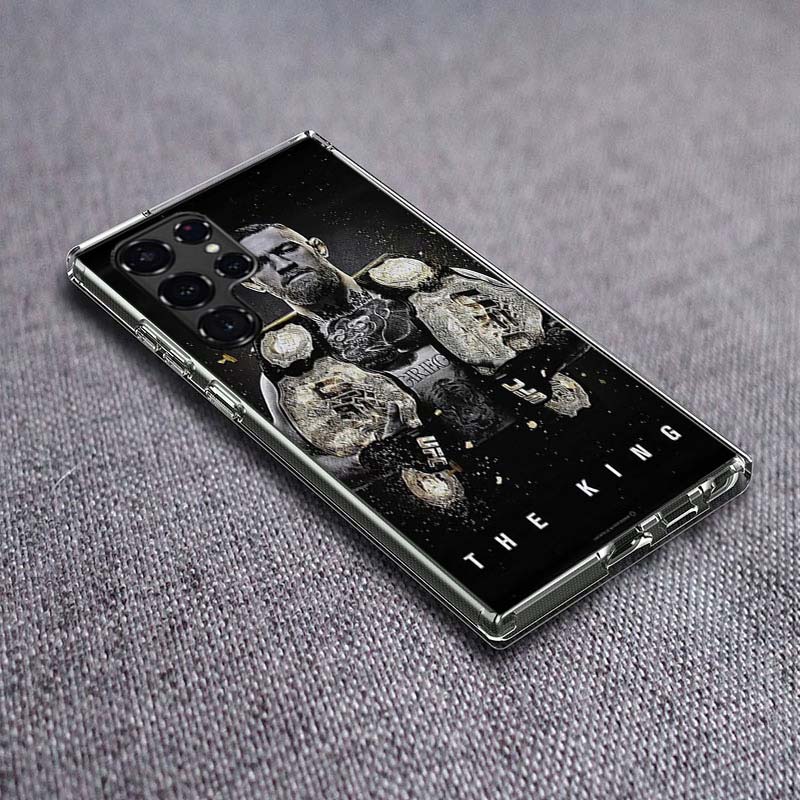 

Conor Mcgregor The King Phone Case For Samsung Galaxy S24 S23 S21 S20 FE S22 S26 Ultra S25 Edge S10 Plus Cover Clear TPU Capa Sh Samsung S26 Plus 5G