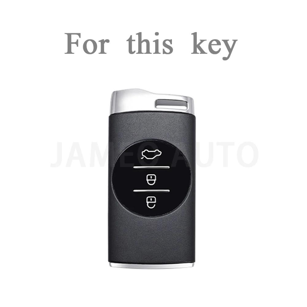 TPU Car Key Remote Case Cover For Chery Tiggo 4 5X 7 Pro 8 Exeed Txl Tx Lx Fashion Shell Fob Holder Protector Auto Accessories