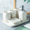 OLOEY Ceramic Bathroom Wash Set