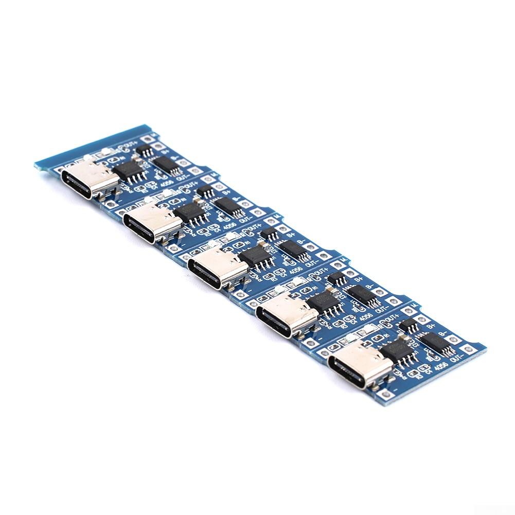 Lithium Battery Charger Module Charging Board for 5V 1A USB (Bundle of 5)