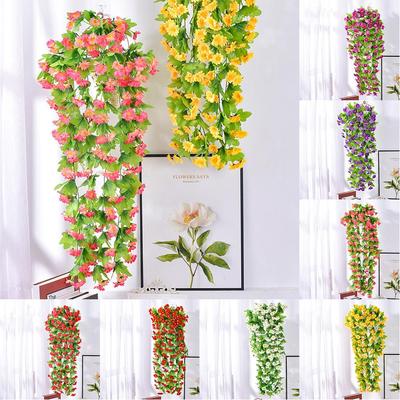 Hängende Ranken-Chrysantheme Langlebig Tolle Dekoration Weiche Blütenblätter