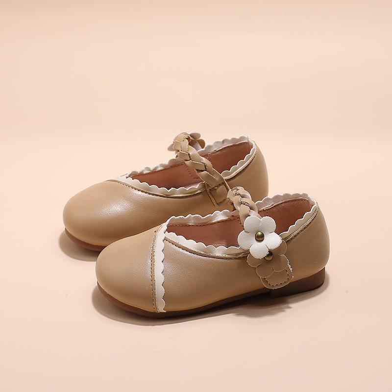 

2024 Новые повседневные туфли для девочек с кружевным переплетением, универсальные мягкие детские туфли на платформе, простые нескользящие детские модные мокасины, симпатичные 22 хаки