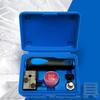 3/16in 4.75mm Manual Tubing Flaring Tool Set Car Brake Line Flaring Device Universal Tube Flare Tool with Storage Box