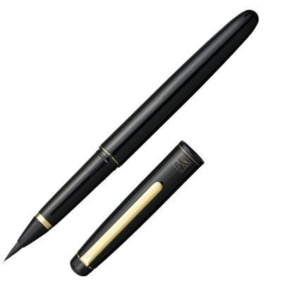 Kuretake Brush Kuretake Fountain Brush Pen, Pen, Lacquer-Style Black, DU130-1