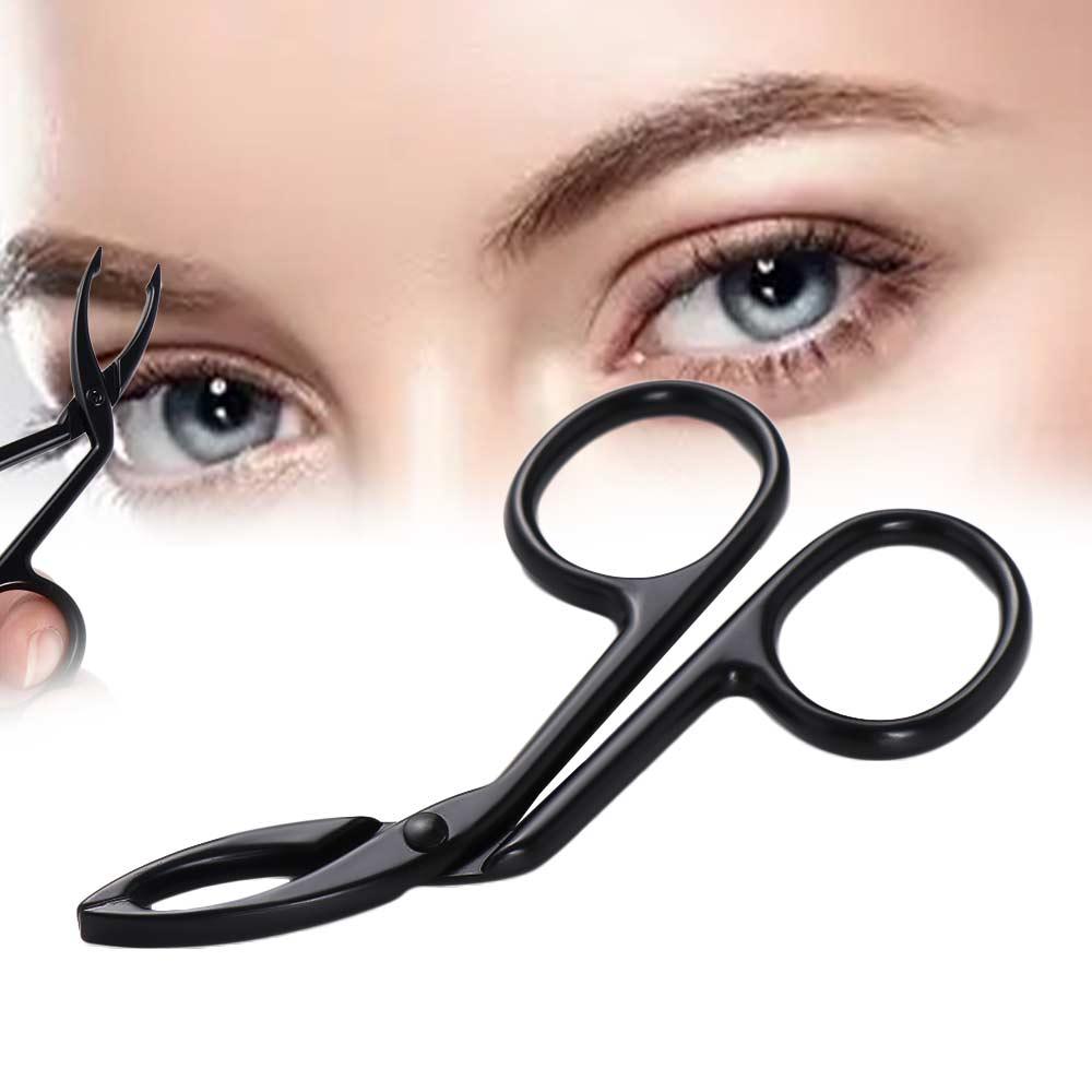 Eyebrow Plucking Makeup Eyebrow Scissors Tweezers Eye Brow Clips Eyebrow Pliers Lash Hairs Puller