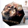 1 Stück Herr der Ringe Automatischer Faltregenschirm - Kompaktes 8-Rippen-Design, Langlebiger Kunststoff & Eisen1087L