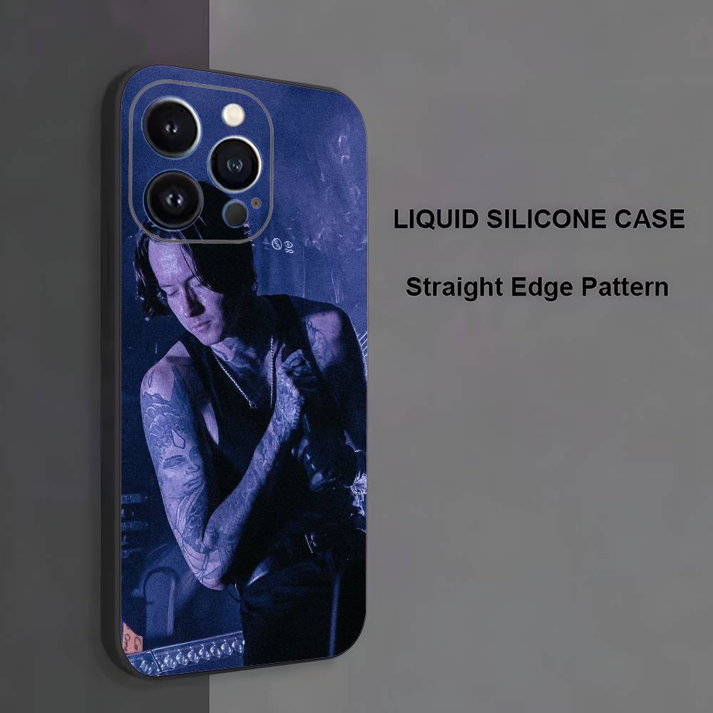 

Bad O-Omens The r-rain Phone Case For iPhone 17,16,15,14,13,12,11 ,Pro Max,XS,X,XR,SE,Mini,8,7,Soft Silicone Black Cover iPhone16e