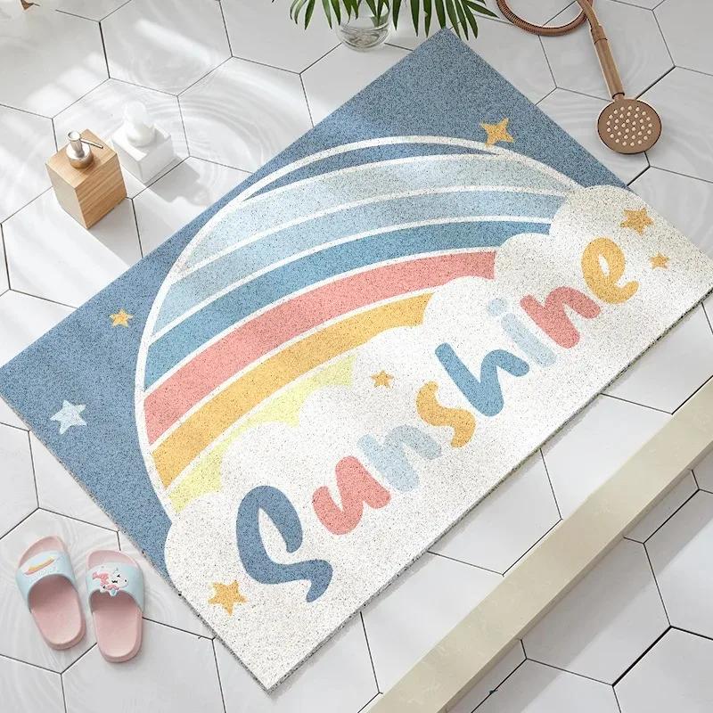 

Веселковий великий килим для вітальні, дитячі килимки для повзання, реквізит для художньої фотографії, декор для дівочої спальні, килимок для підлоги, дитячі ігрові килими 40X60CM